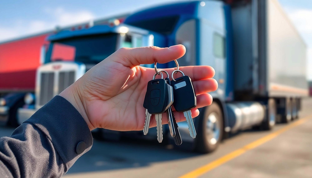 lost truck keys